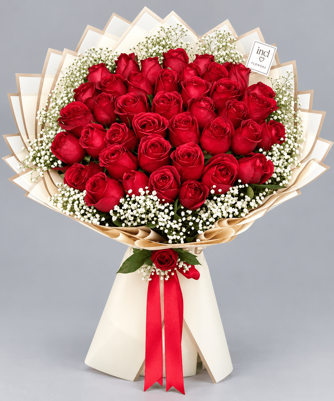 Red Roses Bouquet Kuwait- Romantic Flower Arrangement & Delivery in Kuwait-italianflowerkwRed rose bouquet Kuwait