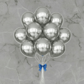 Silver Balloon 4Pcs - italianflowerkw