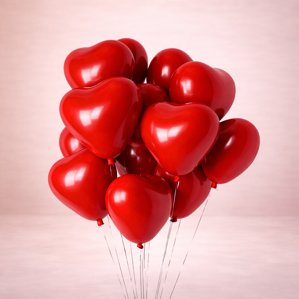 valentine balloons - italianflowerkw