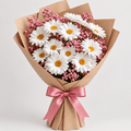 White Daisy Flowers Bouquet Kuwait-italianflowerkwWhite Daisy Flowers