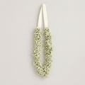 White gypsophila fresh flower garland. - italianflowerkw
