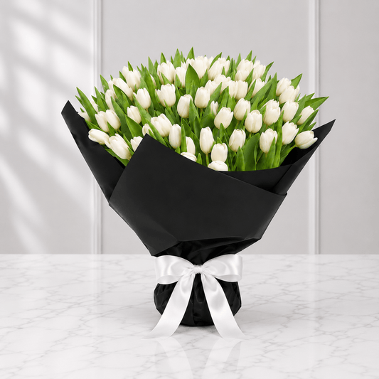 Whitems Tulip Bouquet – 80 Stems-italianflowerkw