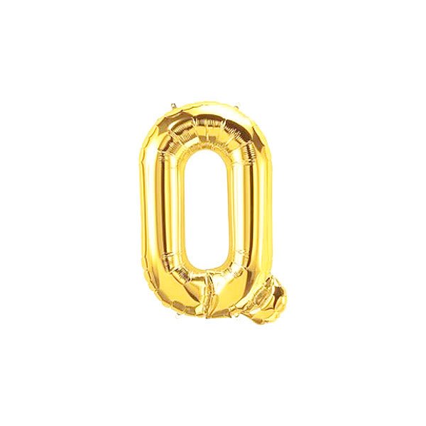 Golden Foil Alphabet A - Z Balloons - italianflowerkw
