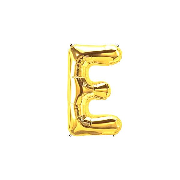 Golden Foil Alphabet A - Z Balloons - italianflowerkw