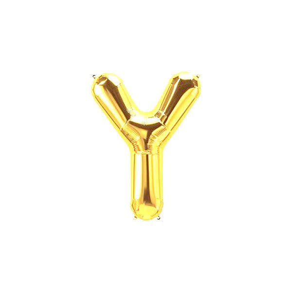 Golden Foil Alphabet A - Z Balloons - italianflowerkw