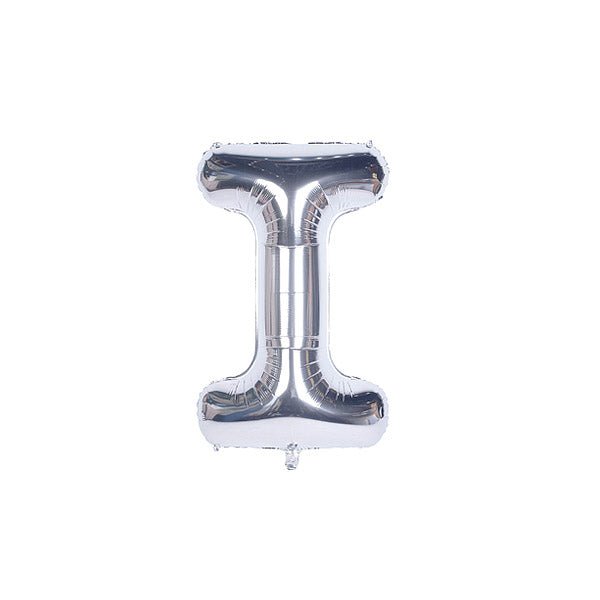 Silver Foil Alphabet A - Z Balloons - italianflowerkw