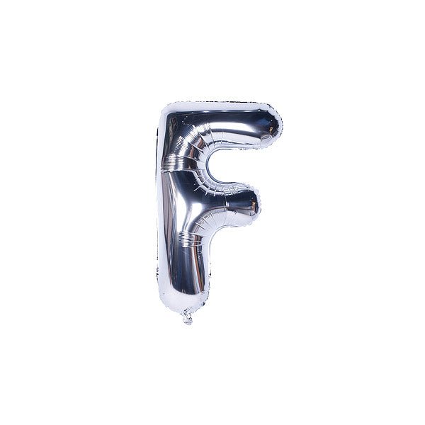 Silver Foil Alphabet A - Z Balloons - italianflowerkw