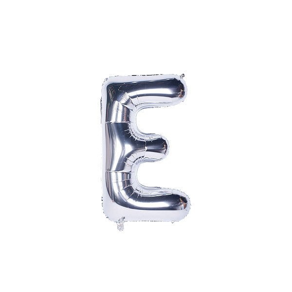 Silver Foil Alphabet A - Z Balloons - italianflowerkw