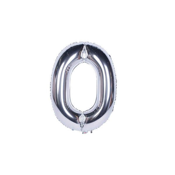 Silver Foil Alphabet A - Z Balloons - italianflowerkw